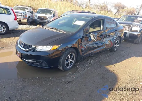 2015 Honda Civic Se z USA, uszkodzony, nr VIN 19XFB2F70FE231291